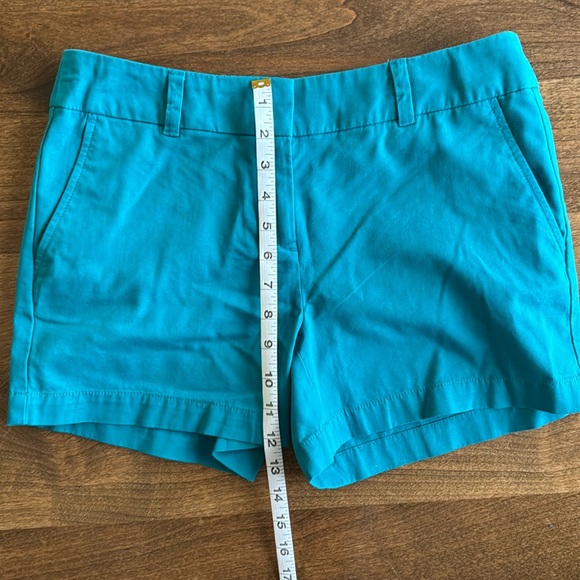 NWT Loft 4” teal shorts - Picture 3 of 6